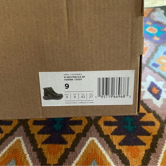 Teva Men’s Geotrecca Dark Olive Desert Taupe Green Boots Size 9 Waterproof NEW - Picture 3 of 11